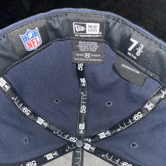 Chicago Bears New Era 59FIFTY Hat - Size 7 3/8 - Picture 6 of 8